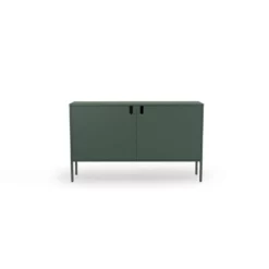 Tenzo Dressoir Uno 2-deurs - Groen - 89x148x40 Cm