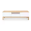 Tenzo Tv-meubel Patch - Eikenkleur/wit/eikenkleur - 56x179x47 Cm