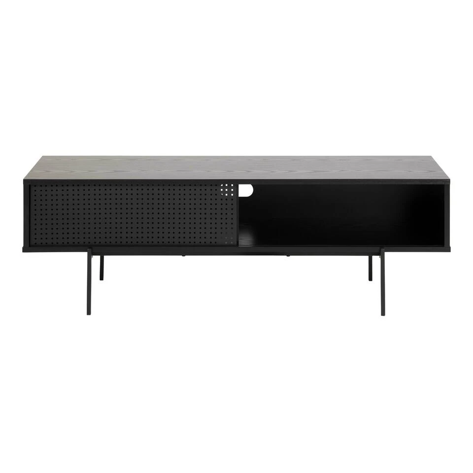 Sohome TV-meubel Jennah - 140cm - Zwart - Afbeelding 2