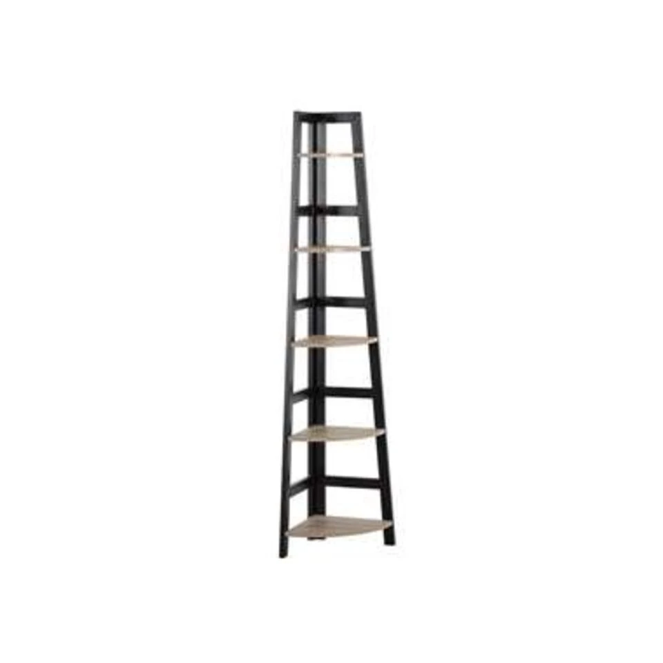 Beliani Hoekkast BEXLEY - Lichte Houtkleur Mdf - Afbeelding 3